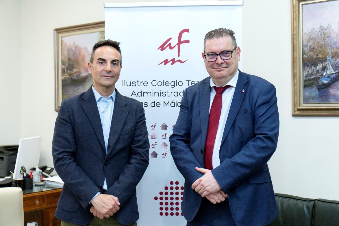 Acuerdo de colaboración entre Conversia y el Colegio de Administradores de Fincas de Malaga